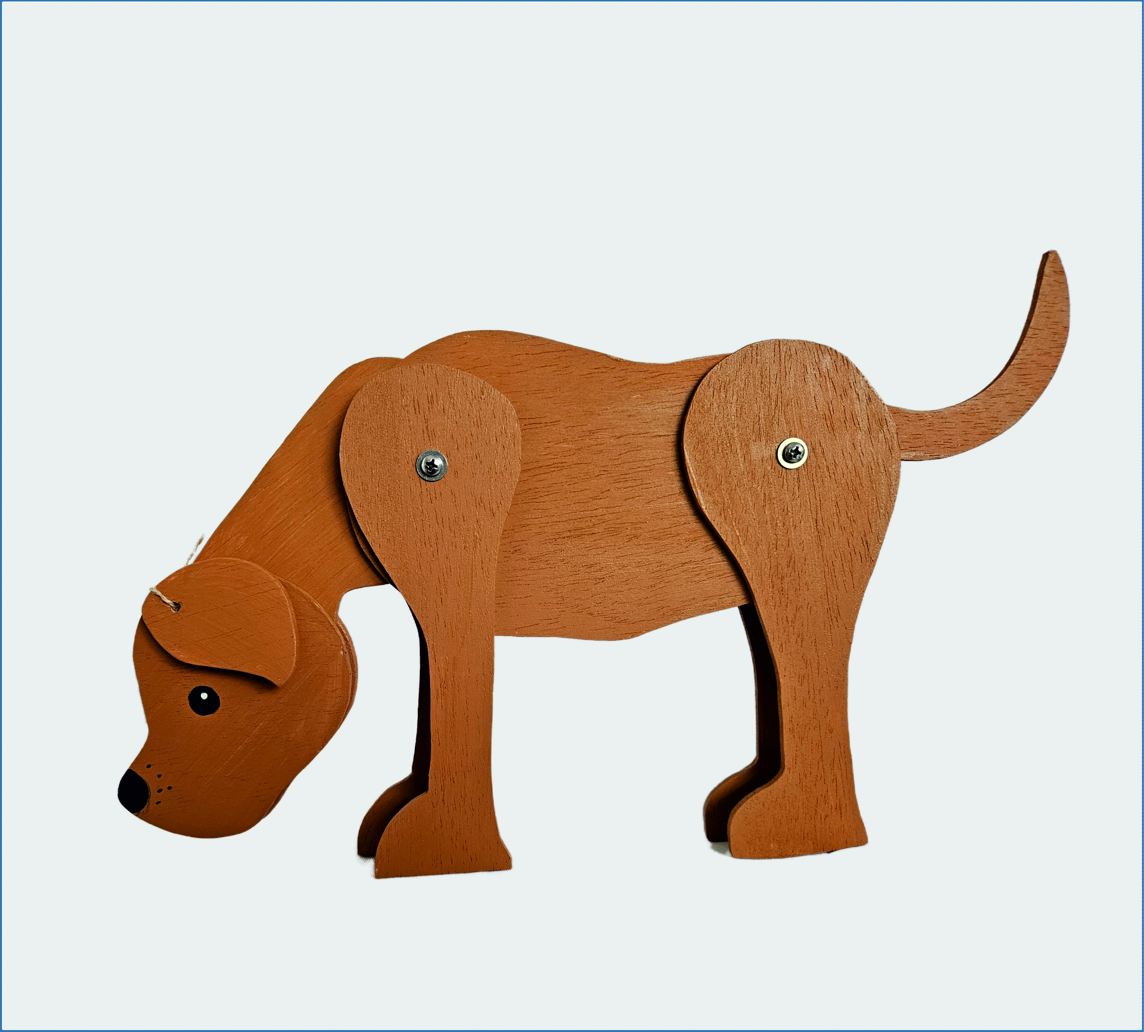 Kleiner Holz-WUFF