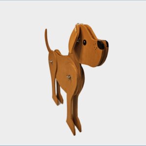 Kleiner Holz-WUFF